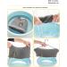 Albideyaa 2Pack Warm Toilet Seat Cover Pads - Soft & Thick, Washable with Handle - Winter Toilet Seat Cover Mat Set - Buy Online on GoSupps.com
