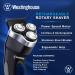 Westinghouse Rechargeable Electric Razor for Men - Cordless Rotary Shaver with Pop-Trimmer & Powerful Rotating Heads for a Superior Shave - Buy Online on GoSupps.com