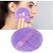 Makeup Powder Puff Large Size Makeup Puffs with Tape Handle Soft and Fluffy Swansdown Makeup Puffs for Loose Powder Body Powder Blending All Skin Types Easy to Clean (Purple) - Buy Online on GoSupps.com