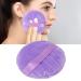 Buy Ultra Large Round Makeup Puff Pad - Soft Washable Swan Down Powder Puff for Wet/Dry Use - Purple | Perfect for Loose Powder Blending - Buy Online on GoSupps.com