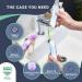 UnicomT 8-Piece Travel Toothbrush Case with Drainage Holes - Portable Plastic Holders for Camping Trips & Daily Use (Assorted Colors) - Buy Online on GoSupps.com