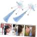 FRCOLOR 1 Pair Butterfly Hair Clip Tassel Hair Clips Hair Accessories for Women Hair Barrettes for Women Flower Hair Clip Hair Clips for Teen Girl Hair Pin Nylon Pearl Tassel Pendant Child - Buy Online on GoSupps.com