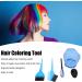 Hair Coloring Tinting Bowl DIY Hair Dye Stirrer Dyeing Comb Dye Brush Hair Dye Tools Set for Barber Shop Salons Home - Buy Online on GoSupps.com