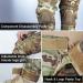 IDOGEAR Multicam Combat Pants with Knee Pads - Tactical Camo Trousers for Airsoft, Hunting, and Military - 30W x 31L - Buy Online on GoSupps.com