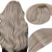 Vivien treat real hair Extensions blond real hair Extensions ashblond mix bleached blonde high-altitude highlight Extensions real hair for the safeing smooth 35cm/14-inch 80g #19/60 14 Zo11 2-1 Tressen #19/60