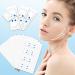 Face Lift Tape Invisible 128PCS Face Lift Tape Face Tape Secret Makeup Tape for Double Chin Face Lift Tapes and Bands for Jowls Instant Face Lifting Sticker for Saggy Skin Cosmetic neck tape 1 Count (Pack of 128)