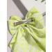 2pcs Floral Bow Hair Clips for Women & Girls with Long Tail, Blue & Green Hairpins for Thick Hair - Elegant Leaves Pattern Big Hair Clips - Buy Online on GoSupps.com