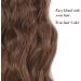 Hair Extensions Clip in 4PCS Auburn Brown 20 Inch Long Wavy Full Head Synthetic Hair Pieces - Buy Online on GoSupps.com