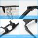 Lazy Glasses - Horizontal Prism Reading Glasses for Lying Down | Upside Down 90 Degree Glasses for Bed Reading (Black - Buy Online on GoSupps.com