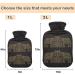 Naanle African Elephant Hot Water Bottle | 1L Transparent Heat Bottle for Warm & Cold Therapy | Ideal for Pain Relief for Hands Feet & Bed - Buy Online on GoSupps.com