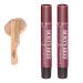 Tinted Lip Balm Fig Shade with Moofin Wooden Comb 009 Ounce Tinted Lip Balm Moisturizing Nourishing Enriched with wax Shea Antioxidant Oils Lip Balm Hydrating Pack of 2