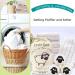 Wool Dryer Balls - 6Pack- Reusable Natural Fabric Softener dryer balls Boules De S chage Large Felted Wool Laundry Balls to Save Drying Time and Reduce Wrinkles By Stwie 7 Count (Pack of 1) - Buy Online on GoSupps.com