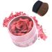 Yplkm Face Blush | 10ml 3D Rose Petal Design Adjustable Intensity Color Powder Blush for Cheeks | For Travel Home Outdoors School and for Girlfriend/Wife