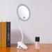 TUSHENGTU 6.5 10x Magnifying Lighted Makeup Mirror with Adjustable Goosenecks - Dimmable Intelligent Lighting, Portable Clip-on Design (White 10X) - Buy Online on GoSupps.com