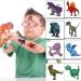 Tazimi 40 PCS 3D Dinosaur Temporary Tattoos - Waterproof Kids Tattoos for Boys & Girls | Perfect Dinosaur Party Favors - Buy Online on GoSupps.com
