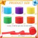 Rainbow Crepe Paper Streamers - 18 Rolls for DIY Art Projects, Baby Showers, Birthdays, and Fiesta Decorations - Buy Online on GoSupps.com
