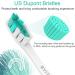 4 Pack White Precision Clean Replacement Toothbrush Heads for Philips Sonicare E Series - Compatible Electric Brush Refills - Buy Online on GoSupps.com