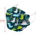 50 Pack Dinosaur Print Children's 3-Layer Disposable Face Masks - WEXCV Breathable Bandana Fabric - Buy Online on GoSupps.com
