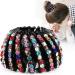 Ponytail Holder Rhinestone Bird Nest Expandable Birds Nest Shaped Hair Clips | Hair Accessory Rhinestone Bun Wrap Bird Nest Hairs Clip Hair Tail Holder For Women Girls Hersil Colorful - Buy Online on GoSupps.com