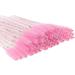 Ukerdo 50pcs Pink Mascara Wands Disposable Extensions Eyelash Spoolie Brush Applicators - Lash Comb & Eyebrow Makeup Tools - Buy Online on GoSupps.com