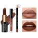Matte Lipstick & Liquid Lipstick Set with Lip Liner - Long-Lasting Waterproof Makeup Gift Set (02) - Shop Internationally - Buy Online on GoSupps.com