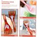 Hapinary 4-Piece Head Massage Comb Set - Scalp Relaxing Tools for Ultimate Hair Care & Relaxation - Buy Online on GoSupps.com