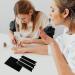 French Manicure Strips: 6 Sheets Black Self-Adhesive Nail Stickers - DIY Nail Art Stencils for Fingers and Toes - Buy Online on GoSupps.com