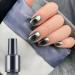 Mirror Nail Varnish Metal Nail Polish Metallic Effect Nail Art Polish Auroras Shining Pearl Shell Sparkle Gel Nail Polish Home Mirror Effect Nail Varnish Long Lasting & Chip Resistant (Grey) AF - Buy Online on GoSupps.com