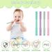 Soft BPA-Free Baby Teething Tubes - 4 Piece Dental Aid for Gums Relief | Natural Stork Baby Bite Tube - Buy Online on GoSupps.com