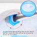 Dewedrt Disposable Toilet Cleaning System Disposable Toilet Flushable Refill Brush Flushable Refills - 48 Refills - Buy Online on GoSupps.com
