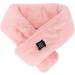 Wooxgehm Heated Scarf | Removable USB Heating Adjustable Neck Scarf - 3 Temperature Plush Scarf for Blood Circulation - Pink - Buy Online on GoSupps.com