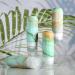 Gemice TSA-Approved Travel Bottles for Toiletries - 85ml BPA-Free Leak-Proof Refillable Containers for Shampoo & Lotion - 4 Pack Mint - Buy Online on GoSupps.com