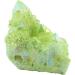 Kyeygwo Natural Mountain Crystal Titanium Coated Quartz Cluster - Irregular Fluorescent Green Healing Reiki Stone Decoration | 30-70 mm - Buy Online on GoSupps.com