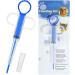 Nuanchu 4-Piece Pet Pill Shooter Kit - Dog & Cat Medicine Dispenser for Small Animals | Blue - Buy Online on GoSupps.com