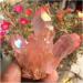Natural Crystal Rough Beautiful Rose Flame Aura Quartz Crystal Cluster Specimen 60-70G - Buy Online on GoSupps.com