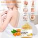 LANTHOME Turmeric Body Scrub | Deep Cleansing Exfoliator for Dark Spots | Moisturizing & Nourishing Skin - 150g - Buy Online on GoSupps.com
