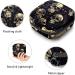 Anna Cowper Skull Flower Retro Sanitary Napkin Storage Bag - Multi-colored Period Pouch for Women and Teen Girls - Buy Online on GoSupps.com
