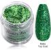 Green Shine Glitter Hexagon Sequins Dip Powder Nails - 28g/Box, Long-lasting, No UV Light Needed | HJ-ND064B-No.125 - Buy Online on GoSupps.com