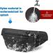 WATERFLY Fanny Pack for Men Women Water Resistant Large Hiking Waist Bag Pack Carrying All Phones for Running Walking Traveling Large Black - Buy Online on GoSupps.com