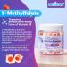 L-Methylfolate 1000 mcg + Methyl B12 Gummies for Kids & Adults - Active 5-MTHF, w/Omega-3 DHA & EPA(3:1), Choline & TMG, B6, Supports MTHFR Gene, Brain, Energy & Methylation, Sugar free, 60 Cts 60 Count (Pack of 1) - Buy Online on GoSupps.com