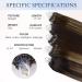 DOORES Microlink Hair Extensions Human Hair Natural Black 18 Inch 50g/50s Straight Micro Loop Hair Extensions Invisible Hair Extensions Human Hair 18 Inch-50g-50s M-#1B Natural Black - Buy Online on GoSupps.com