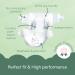 Muumi Baby ko Diapers Size 5 (10-16 kg) - Soft Skin-Friendly Breathable & Absorbent 40 Pack - No Unnecessary Chemicals - Buy Online on GoSupps.com