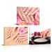 Visual Art Decor Nail Salon Wall Decor Nail Painting Pictures Beauty Salon Decor Framed Artwork for Walls