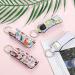 Valyria Sublimation Blanks Chapstick & Lipstick Holder Keychains Bulk Pack - White Rectangle (20 Pcs) - Buy Online on GoSupps.com