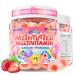 Kids Multivitamin Gummies + Calcium Probiotics Vitamin D3 C Methylated B12 & Methylfolate B6 A K2 E Zinc Prebiotics for Children Ages 4+ Clean & Sugar Free for Nutritional Support 60 Cts 60 Count (Pack of 1)