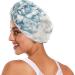 Flower Hair Towel 2 Pack | Super Absorbent Quick Dry Hair Turbans for Women & Girls - Buy Online on GoSupps.com