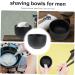 Beatifufu 3-Pack Men s Shaving Soap Bowl Set - Acrylic Shaver Cup Brush Holder & Foam Shell 7x7cm - Perfect for Smooth Shaving - Buy Online on GoSupps.com