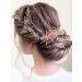 HEREAD Crystal Bride Wedding Hair Vine - Rose Gold Bridal Headband for Women and Girls - Buy Online on GoSupps.com
