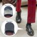 JL-Group Non-Slip Shoe Pads - Adhesive Sole Protectors & Rubber Heel Repair Kit - 2 Pairs (Black) - Buy Online on GoSupps.com