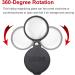 10X Small Pocket Magnifier Glass  Mini Folding Magnifying Lenses with Rotating Protective Leather Sheath for Seniors Reading  Inspection  Kids for Exploration  Elders Gift  2 3/8'' Lens Size - Buy Online on GoSupps.com
